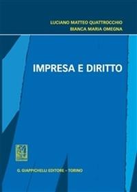 Impresa e diritto - Luciano Quattrocchio, Bianca M. Omegna - Libro Giappichelli 2015 | Libraccio.it