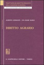 Trattato di diritto privato dell'Unione Europea. Vol. 11: Diritto agrario.