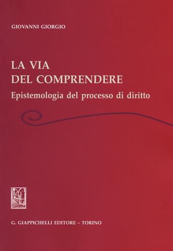 La via del comprendere. Epistemologia del processo di diritto - Giovanni Giorgio - Libro Giappichelli 2015 | Libraccio.it
