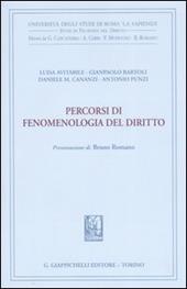 Percorsi di fenomenologia del diritto
