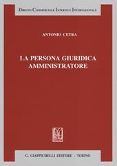 La persona giuridica amministratore