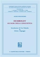 Humboldt all'alba della linguistica