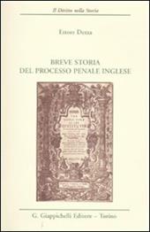 Breve storia del processo penale inglese