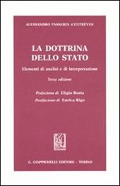 La dottrina dello Stato. Elementi di analisi e di interpretazione