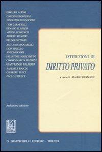Istituzioni di diritto privato  - Libro Giappichelli 2009 | Libraccio.it