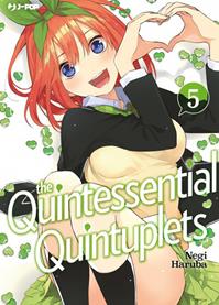 The quintessential quintuplets. Vol. 5 - Negi Haruba - Libro Edizioni BD 2020, J-POP | Libraccio.it