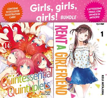 Girls girls girls! bundle: Rent a girlfriend vol. 1-The quintessential quintuplets vol. 14. Con 10 Carte - Reiji Miyajima - Libro Edizioni BD 2021, J-POP | Libraccio.it
