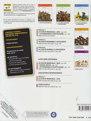 Vedere la storia. Per la Scuola media. Vol. 1: La civiltà medievale-Cittadinanza e Costituzione - Gianni Gentile, Luigi Ronga, Anna Carla Rossi - Libro La Scuola SEI 2010 | Libraccio.it