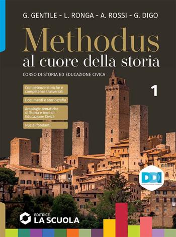 Methodus. Per le Scuole superiori. Vol. 1: Dal Mille al Seicento - Gianni Gentile, Luigi Ronga, Anna Carla Rossi - Libro La Scuola SEI 2022 | Libraccio.it