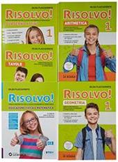 Risolvo. Con Aritmetica, Tavole, Quaderno attivo, Geometria, Educazione Civica, Matematica. Con e-book. Con espansione online. Vol. 1