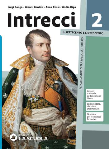 Intrecci. Con e-book. Con espansione online. Vol. 2: Il Settecento e l'Ottocento - Giovanni Gentile, Luigi Ronga, Anna Rossi - Libro La Scuola SEI 2024 | Libraccio.it