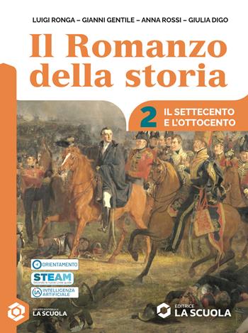 Il romanzo della storia. Per le Scuole superiori. Vol. 2: Il Settecento e l'Ottocento - Luigi Ronga, Giovanni Gentile, Anna Rossi - Libro La Scuola SEI 2026 | Libraccio.it