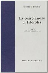 La consolazione della filosofia.