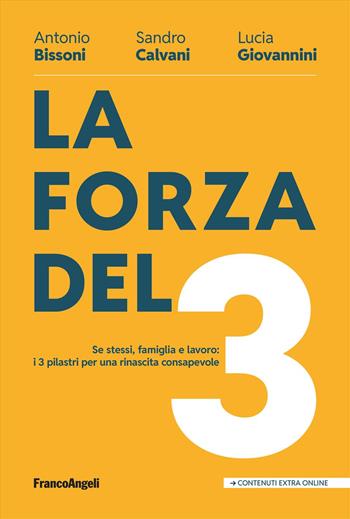 La forza del 3. Se stessi, famiglia e lavoro: i 3 pilastri per una rinascita consapevole - Antonio Bissoni, Sandro Calvani, Lucia Giovannini - Libro Franco Angeli 2024, Trend | Libraccio.it