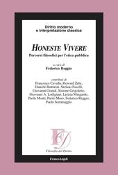 Honeste vivere. Percorsi filosofici per l'etica pubblica