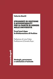 Strumenti di gestione e accountability per la parità di genere nelle università. Trent'anni dopo la Dichiarazione di Pechino