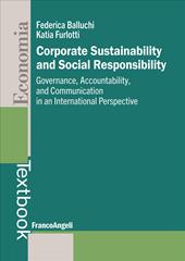 Corporate sustainability and social responsibility. Governance, accountability, and communication in an international perspective