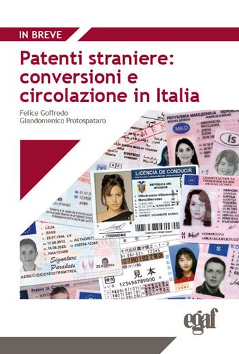 Patenti straniere: conversioni e circolazione in Italia - Felice Goffredo, Giandomenico Protospataro - Libro Egaf 2025, In breve | Libraccio.it