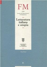 Annali del Dipartimento di italianistica dell'Università di Roma «La Sapienza» (1994)  - Libro Editori Riuniti 1995, Annali Dip. italianist.-Univ. La Sapienza | Libraccio.it