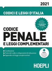 Codice penale e leggi complementari 2021