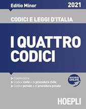 I quattro codici 2021. Ediz. minore  - Luigi Franchi, Virgilio Feroci, Santo Ferrari Libro - Libraccio.it