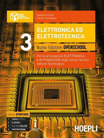Corso di elettrotecnica ed elettronica. Con Eserciziario. Per gli Ist. tecnici industriali settore tecnologico articolazione elettrotecnica. Vol. 3  - Libro Hoepli 2021 | Libraccio.it