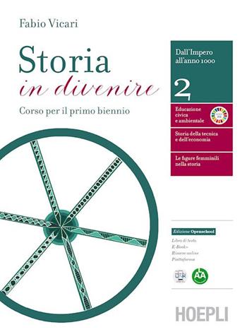 Storia in divenire. Per gli Ist. tecnici e professionali. Vol. 2: Dall'Impero all'anno 1000. - Fabio Vicari - Libro Hoepli 2022 | Libraccio.it