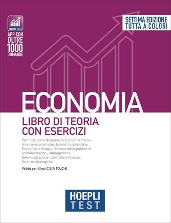 Hoepli test. Economia. Libro di teoria con esercizi  - Libro Hoepli 2022, Hoepli Test | Libraccio.it