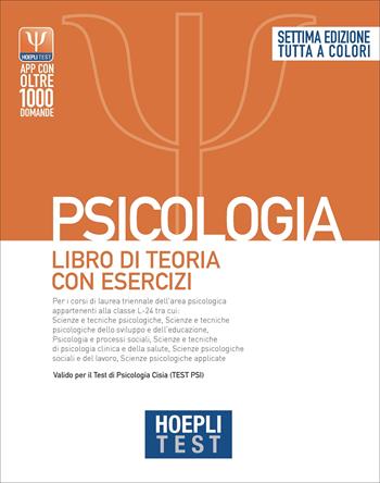 Hoepli test. Psicologia. Libro di teoria con esercizi  - Libro Hoepli 2022, Hoepli Test | Libraccio.it