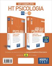 Hoepli test. Psicologia. Kit completo: Libro di teoria con esercizi-4000 quiz con prove simulate. Con Contenuto digitale per download