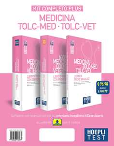 Hoepli test. Medicina, Odontoiatria, Veterinaria TOLC-MED e TOLC-...