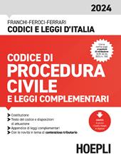 Codice di procedura civile e leggi complementari 2024. Con espansione online