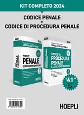 Codice penale+Codice di procedura penale. Kit completo 2024. Con espansione online