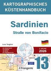 Kartographisches küstenhandbuch 13. Sardinien und die Straße von Bonifacio