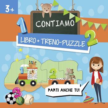 Contiamo. Treno-puzzle. Ediz. a colori. Con puzzle - Fiona Huisman - Libro IdeeAli 2021, Libri gioco | Libraccio.it