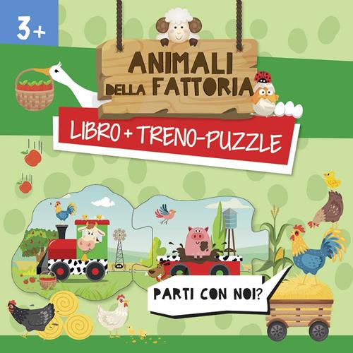 Gli animali della fattoria. Libro puzzle. Ediz. a colori