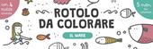Il mare. Rotolo da colorare. Con 4 matite colorate