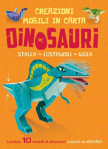 Dinosauri. Creazioni mobili di carta. Ediz. a colori. Con elastici - John Malam, Kate McLelland - Libro IdeeAli 2022, Libri gioco | Libraccio.it