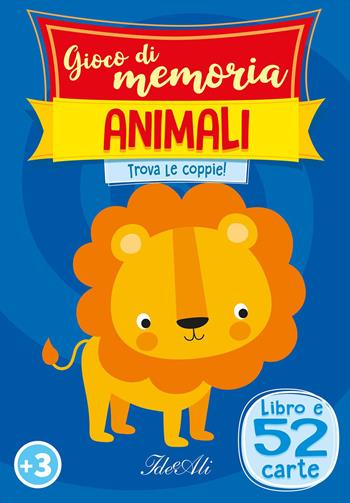 Animali. Gioco di memoria. Trova le coppie! Ediz. a colori. Con 52 carte di memoria  - Libro IdeeAli 2023, Libri gioco | Libraccio.it