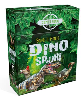 Dinosauri. Scopri il mondo. Ediz. a colori. Con Gioco  - Libro IdeeAli 2025, Libri gioco | Libraccio.it