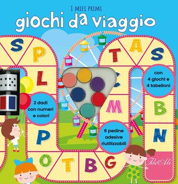 I miei primi giochi da viaggio. Con 2 dadi. Con 4 giochi. Con 6 pedine adesive. Con 4 tabelloni  - Libro IdeeAli 2025, Libri gioco | Libraccio.it