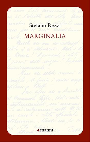 Marginalia - Stefano Rezzi - Libro Manni 2022, Occasioni | Libraccio.it