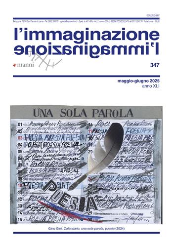 L'immaginazione (2025). Vol. 347: Maggio-Giugno  - Libro Manni 2025 | Libraccio.it