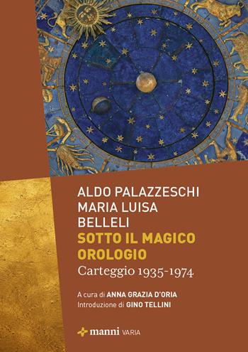 Sotto il magico orologio. Carteggio (1935-1974) - Aldo Palazzeschi, M. Luisa Belleli - Libro Manni 2026 | Libraccio.it