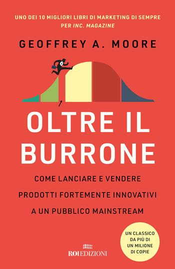 Oltre il burrone. Come lanciare e vendere prodotti fortemente innovativi ad un pubblico mainstream - Geoffrey A. Moore - Libro ROI edizioni 2022, Gli essenziali | Libraccio.it