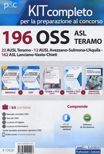 Kit 196 OSS ASL Teramo - Luigia Carboni, Anna Malatesta, Simone Piga - Libro Edises professioni & concorsi 2020 | Libraccio.it