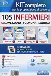 Kit 105 infermieri ASl Avezzano-Sulmona-L'Aquila