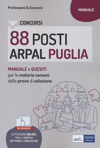 Concorsi 88 posti ARPAL Puglia  - Libro Edises professioni & concorsi 2022 | Libraccio.it