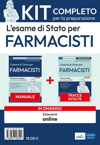 L'esame di Stato per farmacisti. Kit completo per la preparazione. Con espansione online - Maurizio Memo, Sandra Sigala, Agnese Miro - Libro Edises professioni & concorsi 2023 | Libraccio.it