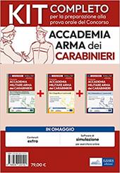 Kit completo per prova orale Concorso Accademia Arma Carabinieri. Con software di simulazione